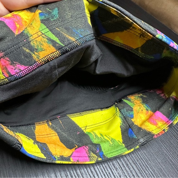 Lululemon Wunder Train Long Line Bra NWT Size 8 (UNBM) Undertone Black Multi - Picture 4 of 14